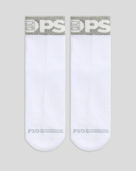 3 Pack - Band Quarter - Grey/White/Black