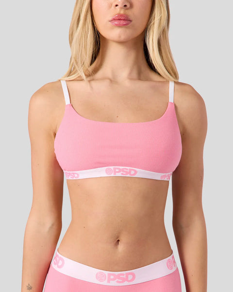 BBY PNK RIB SBL PINK XS / PINK