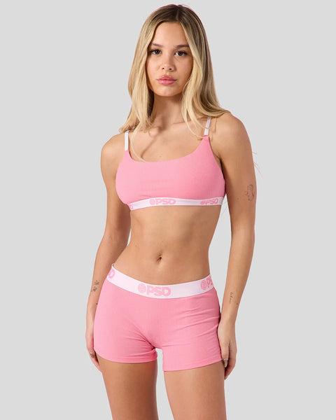 BBY PNK RIB SBL PINK XS / PINK