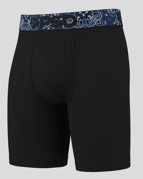 DRK PAISLEY CTN 3PK BLACK XS / BLACK