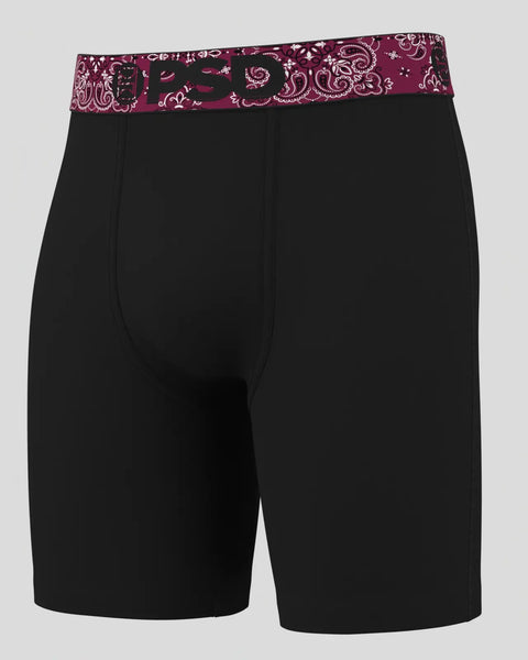 DRK PAISLEY CTN 3PK BLACK XS / BLACK