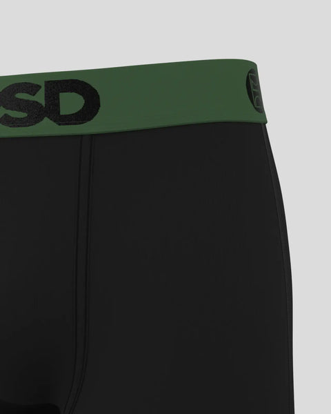 BLK GRN CTN SLD BLACK XS / BLACK