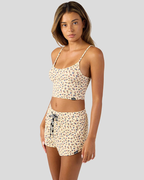 Western Ditz Modal - Cami Sleep Set XS / MULTI