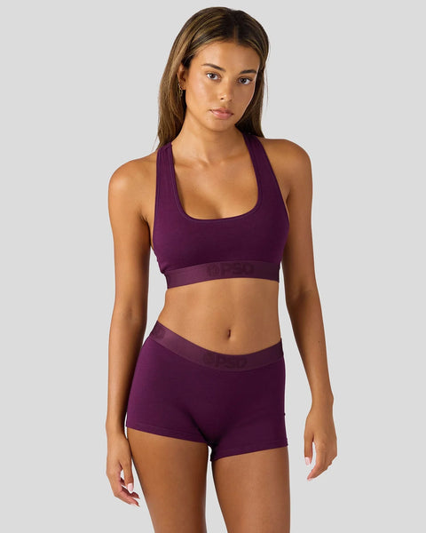 Modal Solids - Plum XS / PURPLE