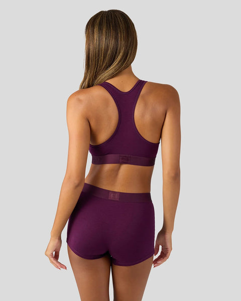 Modal Solids - Plum XS / PURPLE