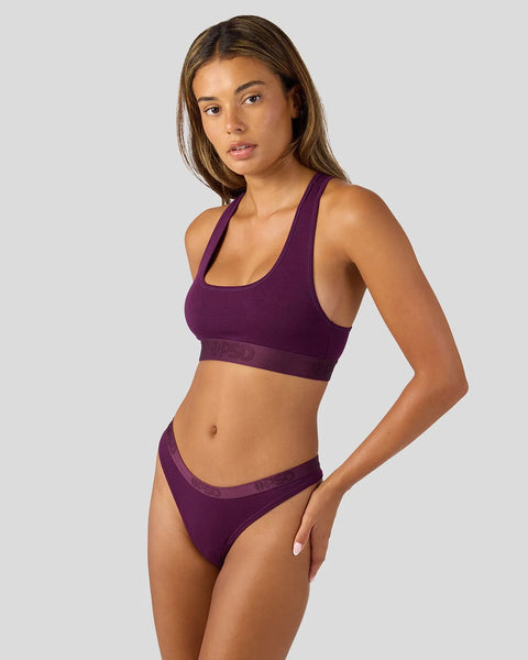 Modal Solids - Plum XS / PURPLE
