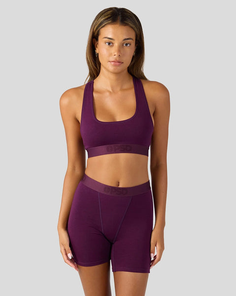 Modal Solids - Plum XS / PURPLE