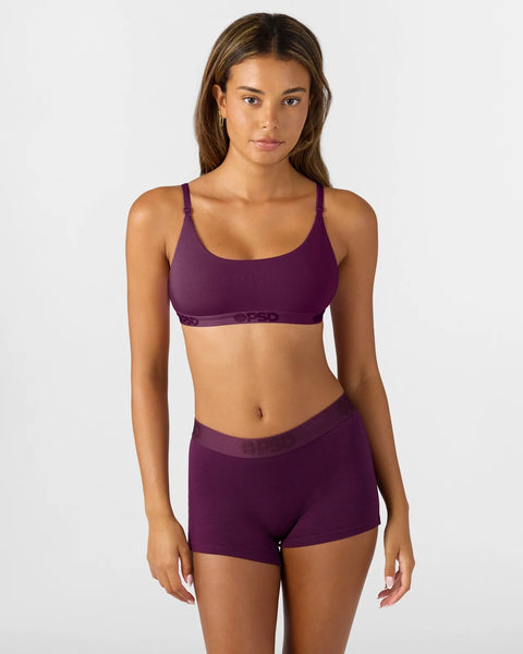 Modal Solids - Plum XS / PURPLE