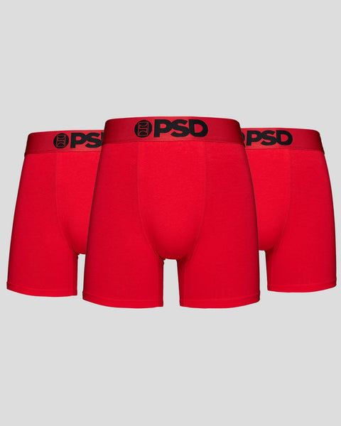 Solids 3 Pack - Red