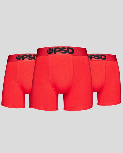 Solids 3 Pack - Red