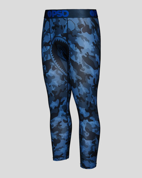 Pro Tight 3/4 - Blue Steel Camo