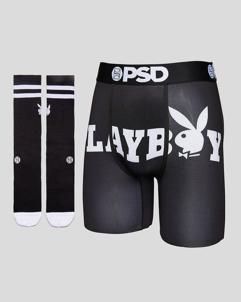 Playboy - Logo Brief & Sock Bundle